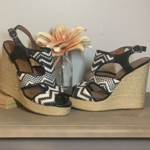 Lucky Brand Boho Wedges